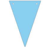 ベビーブルー バンティングフラッグ (第2の旗)