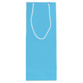 ベビーブルー ワインギフトバッグ (裏面)