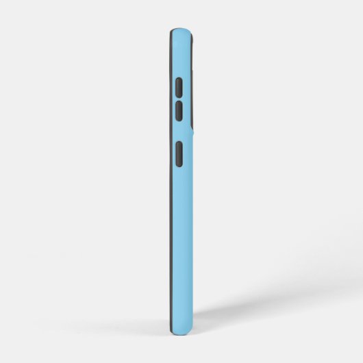 ベビーブルー SAMSUNG GALAXYケース (右側面)