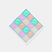 ベビーブロックウマ – 紙パーティーナプキンス スタンダードカクテルナプキン (角)