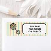 ベビーブロックベビーカー差出人住所ラベル ラベル (インサイチュ)