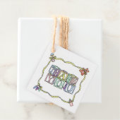 ベビーブロックベビーシャワーありがとう フェイバータグ (インサイチュ)