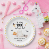 ベビーブーかわいいハロウィーンベビーシャワー紙プレート ペーパープレート (パーティー)