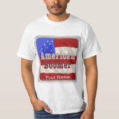 ベビーブーマーカスタム誕生日Tシャツ Tシャツ (正面)