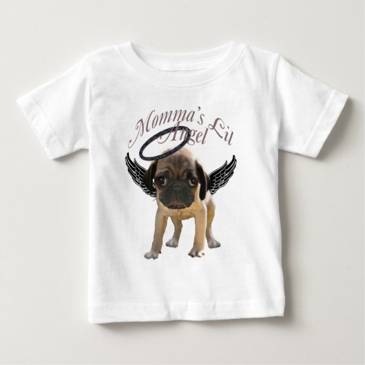 ベビープグエンジェル ベビーTシャツ (正面)