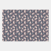 ベビープードルラッピング紙シート ラッピングペーパーシート (正面)