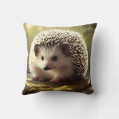 ベビーヘッジホッグワイルドライフポートレート クッション (裏面)