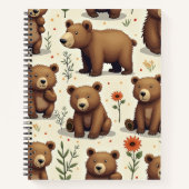 ベビーベアの歩数 ノートブック (正面)