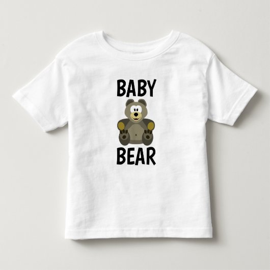 ベビーベアキッズと幼児Tシャツ トドラーTシャツ (正面)