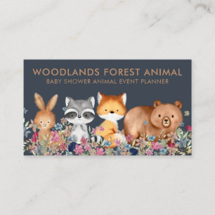 ベビーベアキツネラクーンウサギ 名刺