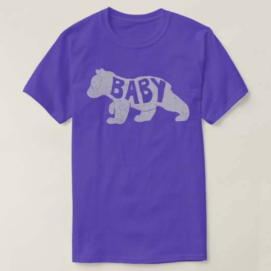 ベビーベアシルエットプレミアム Tシャツ (デザイン正面)