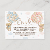 ベビーベアスター&バルーンをテーマにした書籍 エンクロージャーカード (正面)