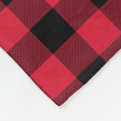 ベビーベアバッファロープレイパーソナライズされたドランバージャック フリースブランケット (角)