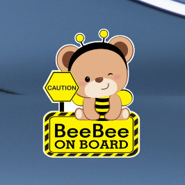 ベビーベアビー衣装ベビーオンボードカーのシール シール