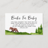 ベビーベアブックリクエストのエンクロージャカード エンクロージャーカード (正面)