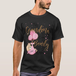 ベビーベアベビーシャワー春おばあちゃんベアリー待機B Tシャツ