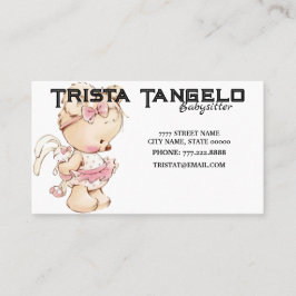 ベビーベアラビットベビーシッター託児 名刺