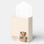 ベビーベアーガールズベビーシャワー フェイバーボックス (オープン)