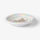 ベビーベアーキューブバレリーナガールファースト誕生日パーティー ペーパーボウル (傾斜あり)