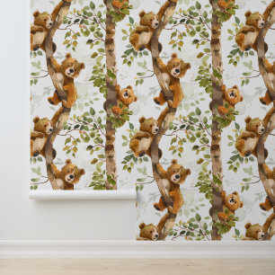 ベビーベアーズ登山ツリーウッドランドフォレスト 壁紙