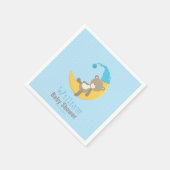 ベビーベアーブルーザムーンII スタンダードカクテルナプキン (角)