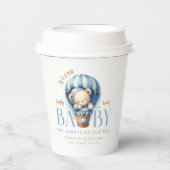 ベビーベアーブルーバルーンライド 紙コップ (正面)