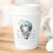 ベビーベアーブルーバルーンライド 紙コップ