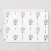 ベビーベアーベアーツデイパーティー 招待状 (裏面)