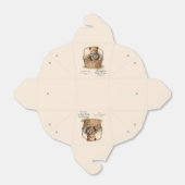 ベビーベアーボーイズ赤ちゃんシャワー フェイバーボックス (折り畳みなし)