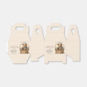 ベビーベアーリーウェイボーイズベビーシャワー フェイバーボックス (折り畳みなし)