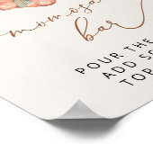 ベビーベア、テディベア、グリーンバルーン、桃佐バー ポスター (角)