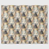 ベビーベア ラッピングペーパー (フラット)