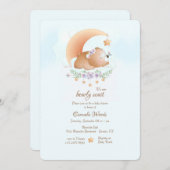 ベビーベア 招待状 (正面/裏面)