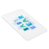 ベビーベア – 青 マグネット (右側)