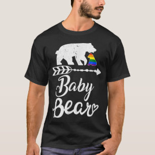 ベビーベアLGBTレインボープライドゲイレズビアン  Tシャツ