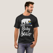 ベビーベアLGBTレインボープライドゲイレズビアン  Tシャツ (正面フル)