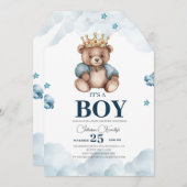 ベビーベイビーシャワー サンキューカード (正面/裏面)