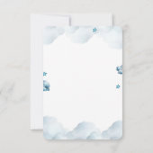 ベビーベイビーシャワー サンキューカード (裏面)