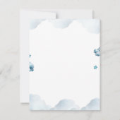 ベビーベイビーシャワー ノートカード (裏面)