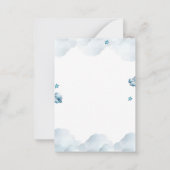 ベビーベイビーシャワー ノートカード (裏面)