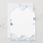 ベビーベイビーシャワー 招待状 (裏面)