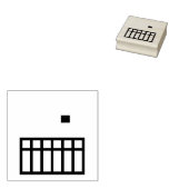 ベビーベッド ラバースタンプ (押印)