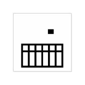 ベビーベッド ラバースタンプ (インプリント)