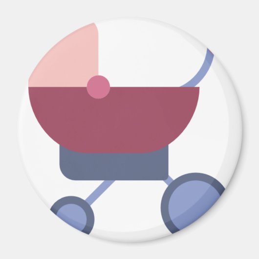 ベビーベビーカー マグネット (正面)