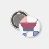 ベビーベビーカー マグネット (正面/裏面)