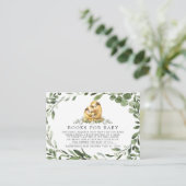 ベビーベビーシャワーカード用スロッスファミリーブック エンクロージャーカード (スタンド正面)