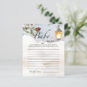 ベビーベビーシャワーバケットリスト外は寒い (スタンド正面)