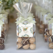 ベビーベビーシャワー外が冷たい招待状 スクエアシール