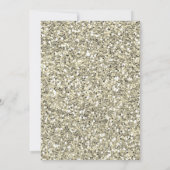 ベビーベビーシャワー外が冷たい招待状 招待状 (裏面)