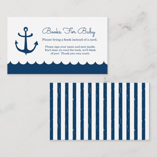 ベビーベビーシャワー格納装置カード用書籍 エンクロージャーカード (正面/裏面)